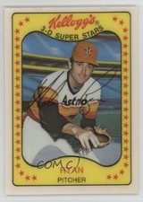 1981 Kellogg's 3-D Super Stars Nolan Ryan #6 HOF l6m