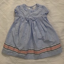 Janie and Jack Dress 6-12 months 4th of July