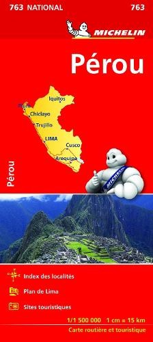 Peru - Michelin National Map 763 by Michelin (Sheet map, folded) - Image 2