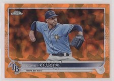 2022 Topps Chrome Update Sapphire Orange 14/25 Corey Kluber #US37 0qw3