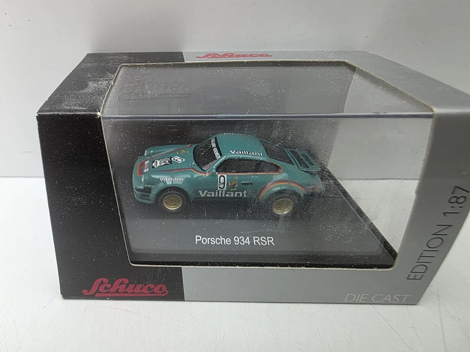 H0/ 1:87 - Schuco- Porsche 934 RSR Vaillant #9 452604300 in OVP/ 2 G 617 - Bild 1 von 1