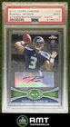 Russell Wilson RC Auto PSA 9 2012 Topps Chrome Rookie Stands in The Background