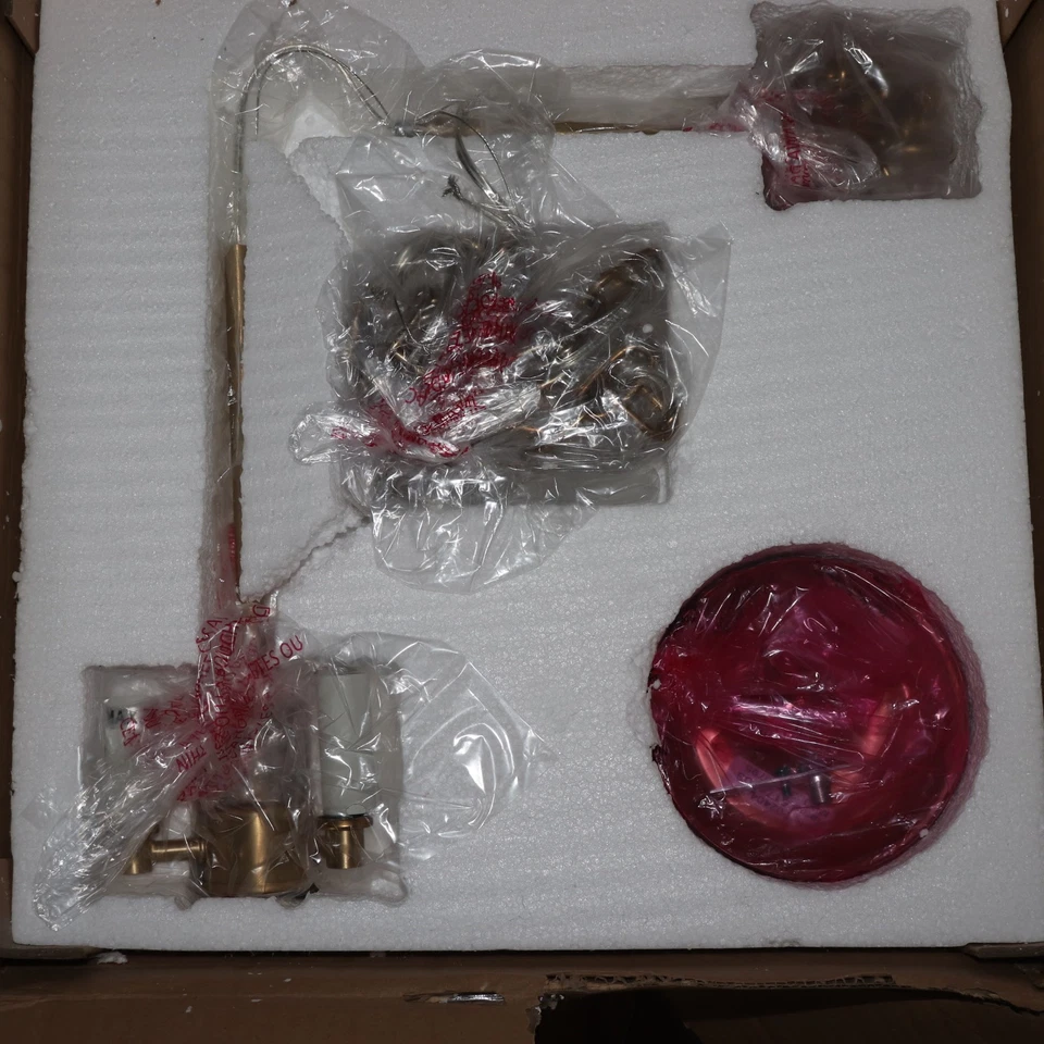 Generation Lighting 3 Light Small Pendant Light Satin Brass 5179403-848 - Image 4 of 4