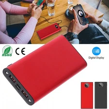 Power Bank 9000000mAh Portable External Battery Backup Charger For Cell Phone US
