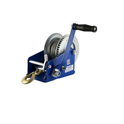 Handseilwinde BST R 2500 lbs - 1133kg Zugkraft, 10m Stahlseil für Boote & KFZ