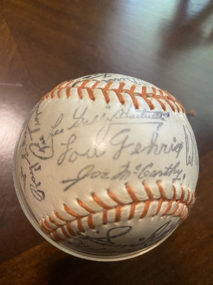 The 1939 Detroit Tigers Baseball Babe Ruth Signed | eBay