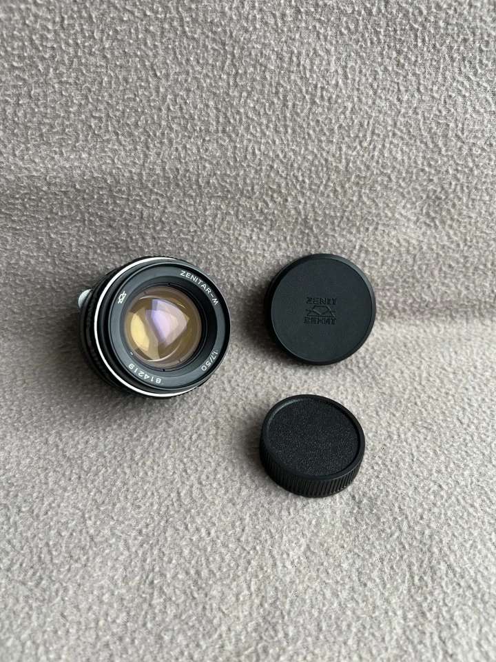 ZENITAR-M 50mm f/1.7 KMZ Soviet Monster Bokeh portrait Lens DSLR M42 Mount USSR - Image 2 of 4