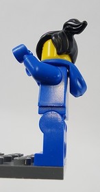 Lego Space Wyldstyle blue hood minifigure Lego Movie 70816 READ DESCRIPTION 