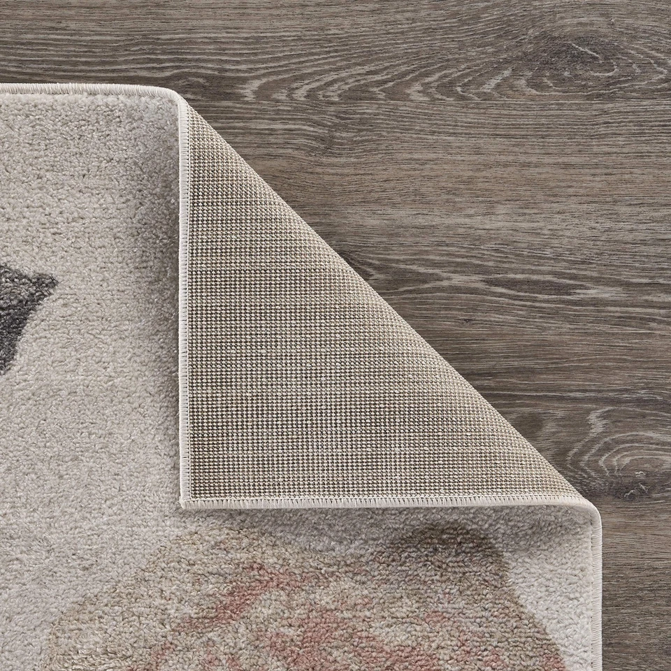 Alfombras florales para interior LR Home 8x10 para decoración del hogar | Granja Boho... Foto 4 de 4