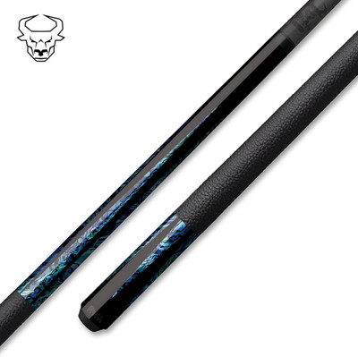 Bull Carbon BCL14 Pool Cue   Carbon Fiber Shaft   Uni Loc   Blue Shell Inlays