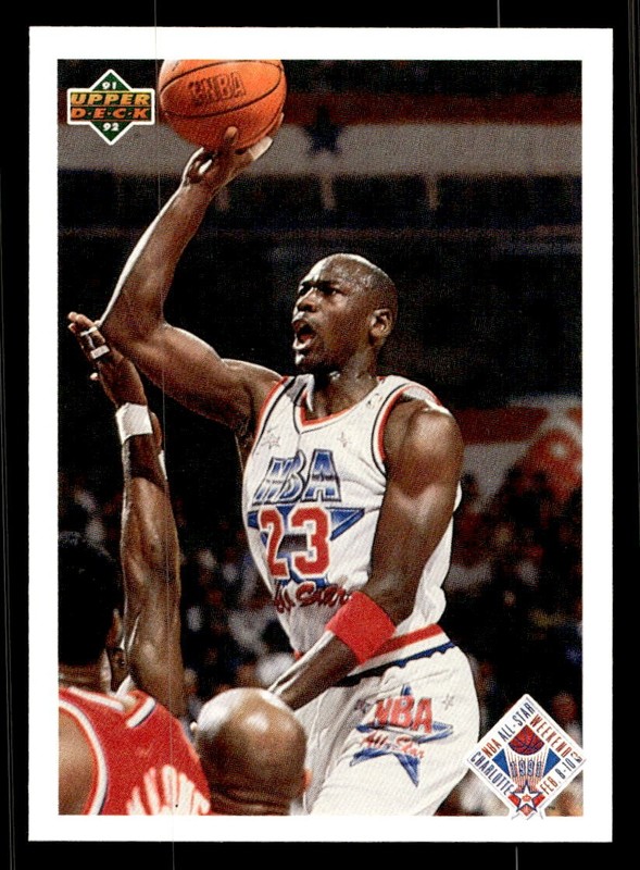 1991-92 Upper Deck #48 All-Star Checklist (Michael Jordan) MINT NO RESERVE!
