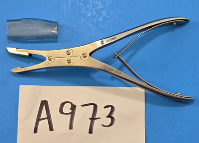 Van Sickle Surgical Rubin Septum Morselizer  8'' Double Action Angled