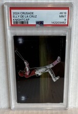 Panini 2024 Crusade Knightcap Rookie Elly De La Cruz #K-19 PSA 9 Reds Baseball