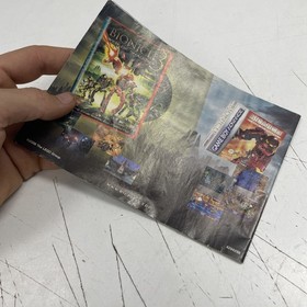 ORIGINAL RETRO LEGO USED Toy Instruction Book Manual Set - BIONICLE Piraka 8902