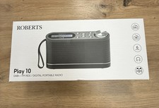Roberts Play 10 Portable DAB/DAB+ Radio - Black
