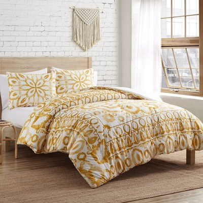 3-Piece Queen/Full Size Comforter Set | Soft Comforter & Matching Shams | Ant...