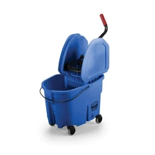 RUBBERMAID COMMERCIAL PRODUCTS FG757888BLUE Mop Bucket and Wringer,Blue,8 3/4 ga
