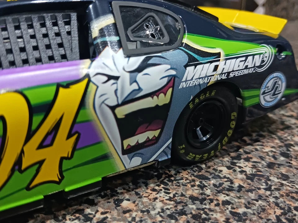The Joker 2004 Chevy Michigan Team Caliber 1/24 Diecast NASCAR Racing Batman - Image 4 of 4
