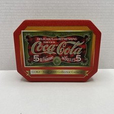 2000 Coca Cola 35mm Polar Bear Collectible Camera Plus Christmas Tin NEW READ