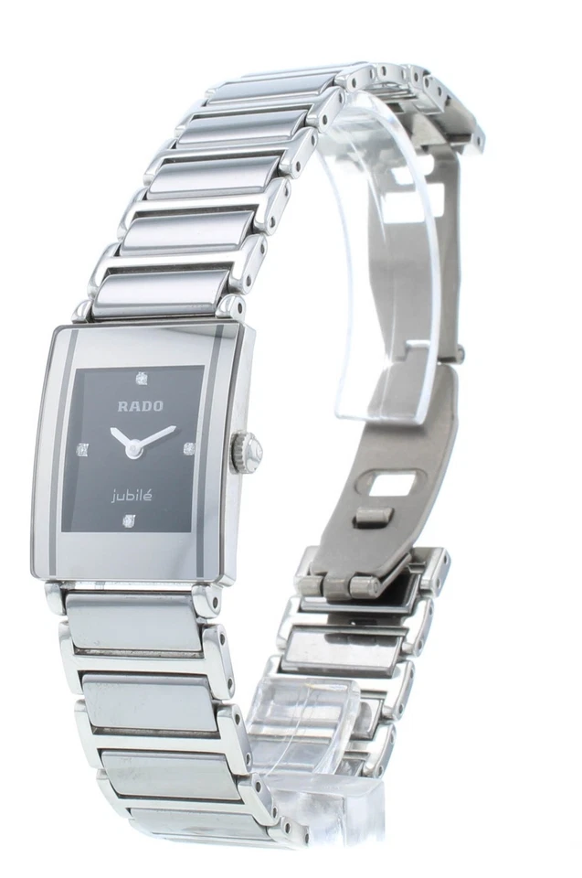 Reloj Rado Integral Cuarzo Diamante 18mm Caja Cerámica y Pulsera Damas R20488722 Foto 3 de 4