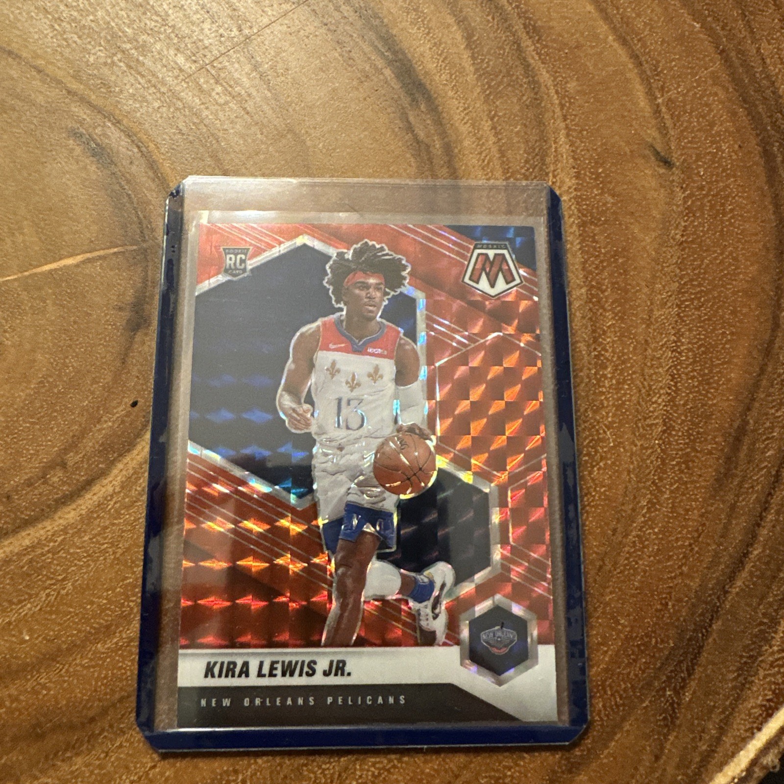 2020-21 Panini Mosaic - Rookie Kira Lewis Jr. #224 Red Mosaic Prizm (RC)