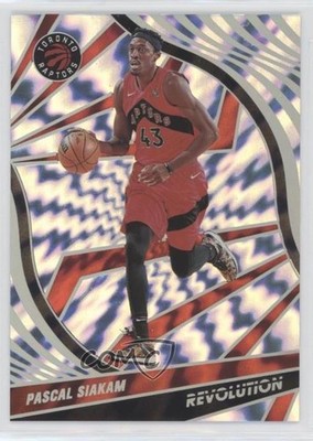 2021-22 Panini Revolution Asia Holo Silver 75/99 Pascal Siakam #20 16ej