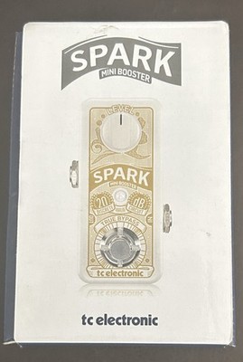 TC Electronic Spark Mini Booster Analog Booster Pedal for Electric Guitar