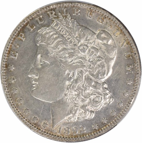 Dólar de plata Morgan 1892-S EF45 PCGS - Imagen 3 de 4