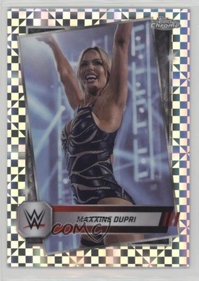 2025 Topps Chrome WWE X-Fractor Maxxine Dupri #116 1co7
