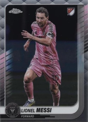 2025 Topps Chrome MLS Soccer Lionel Messi 