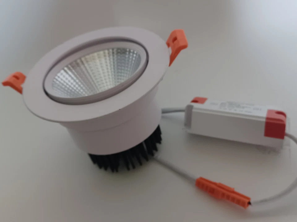 3.35inch LED Dimmable Downlight, 9W COB Recessed Ceiling Light, Daylight Whit... - Image 3 of 4