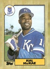 1987 Topps #573 Hal McRae