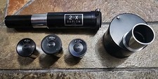 2 X Barlow Lens and SR4mm  H20mm  H12.5mm Lens