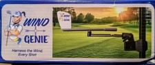 Carro de golf Wind Genie GCX1 ¡Herramienta puntero de viento ajustable paleta accesorio de golf!