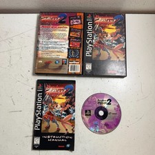 Battle Arena Toshinden 2 (Sony PlayStation 1, 1996) Fighting Video Game Complete