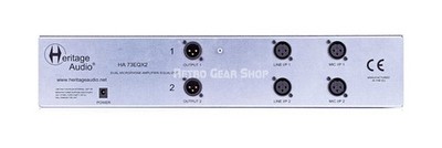 Heritage Audio HA-73 EQX2 Dual Mic Amp Equalizer EQ HA73EQX2 | eBay