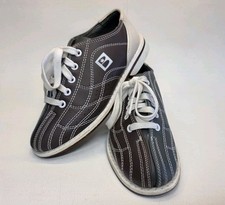 Womens Size 6 Brunswick Bowling Shoes Multicolor Gray Burgundy Leather 