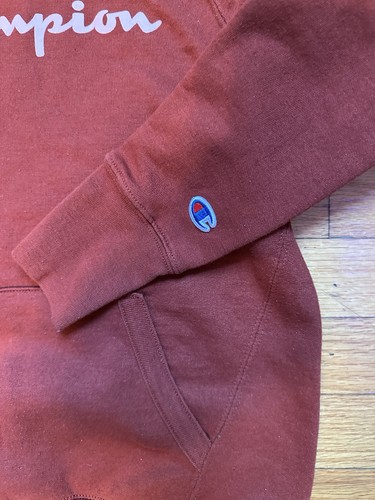 Champion Damen XS Sweatshirt Hoodie Pullover Sport Logo Terracotta Farbe. C2 - Bild 2 von 6
