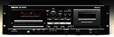 TASCAM CD Player Cassette Deck CD-A500 Used Audio Recorder Player
