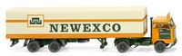 "Wiking 054202 - 1/87 Koffersattelzug (Volvo F88) \"Newexco\" - Neu"