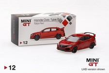 Mini GT 1:64 Honda Civic Type R FK8 Rallye Red Diecast Model Car MGT00012