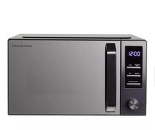 Russell Hobbs Digital Microwave Dark Steel 23L 800W 8 Auto Cook Menus RHM2372DS