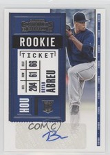 2020 Panini Contenders Rookie Ticket 2 Bryan Abreu #159 Auto 0nr3