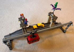 Vintage Lego Spider-Man set 4852 - The Final Showdown; complete w box/manual