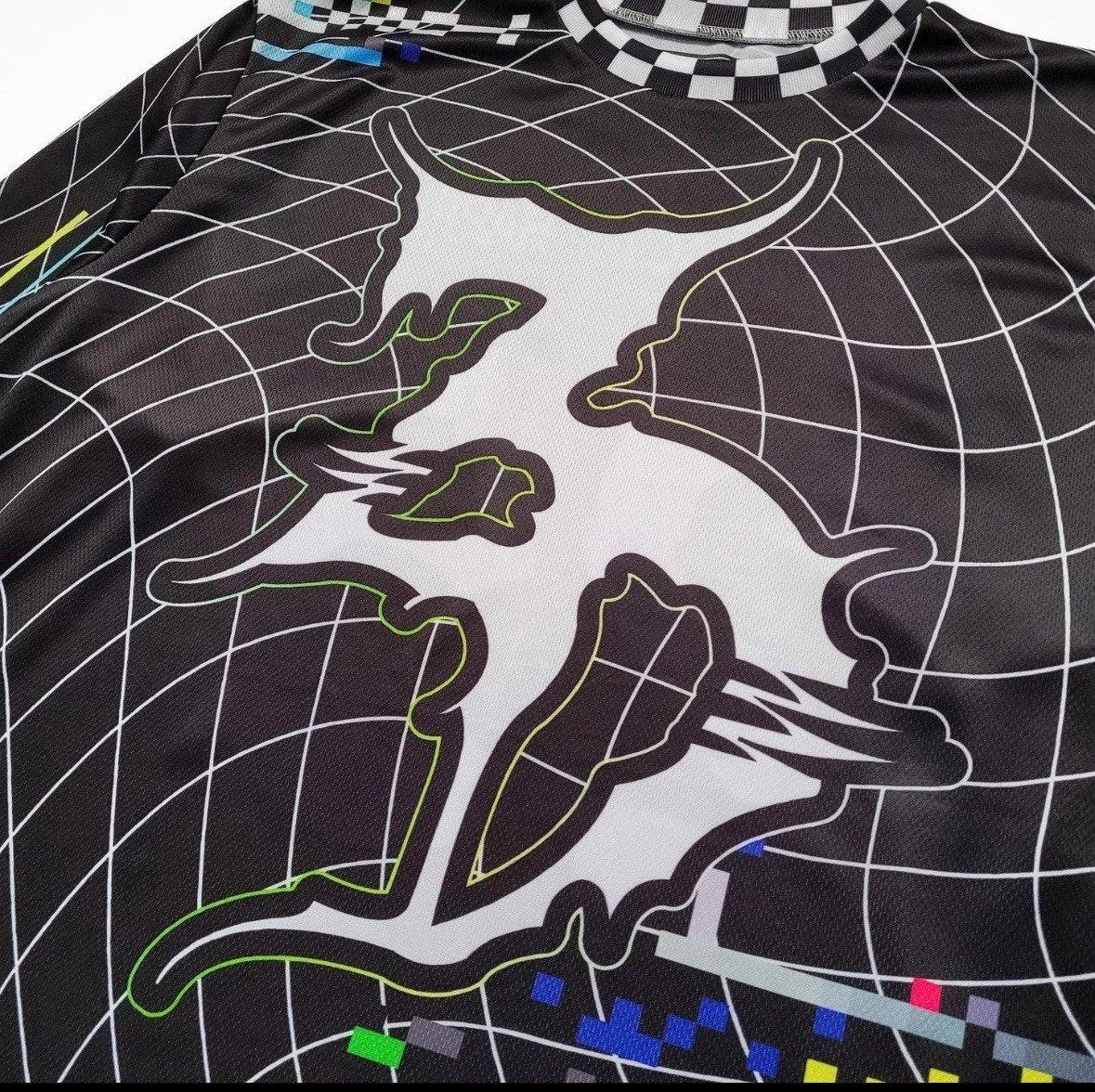 ZEDS DEAD - GLITCH MOTO JERSEY SIZE Small S EDM RAVE | eBay