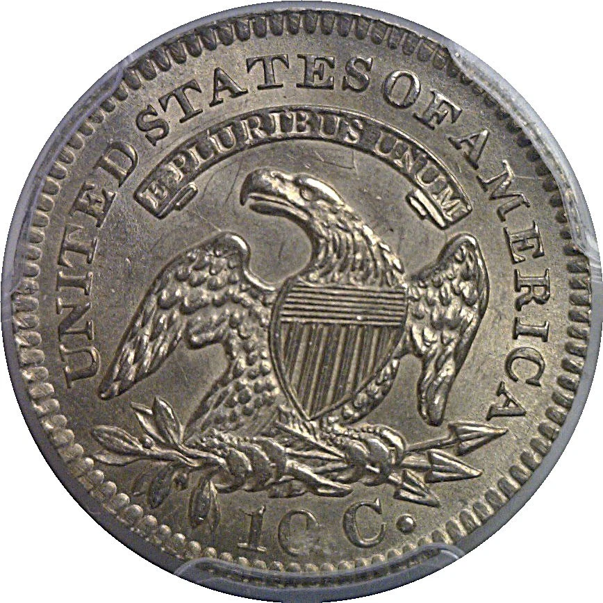 1821 Bust Dime   PCGS MS-63 - Image 3 of 3