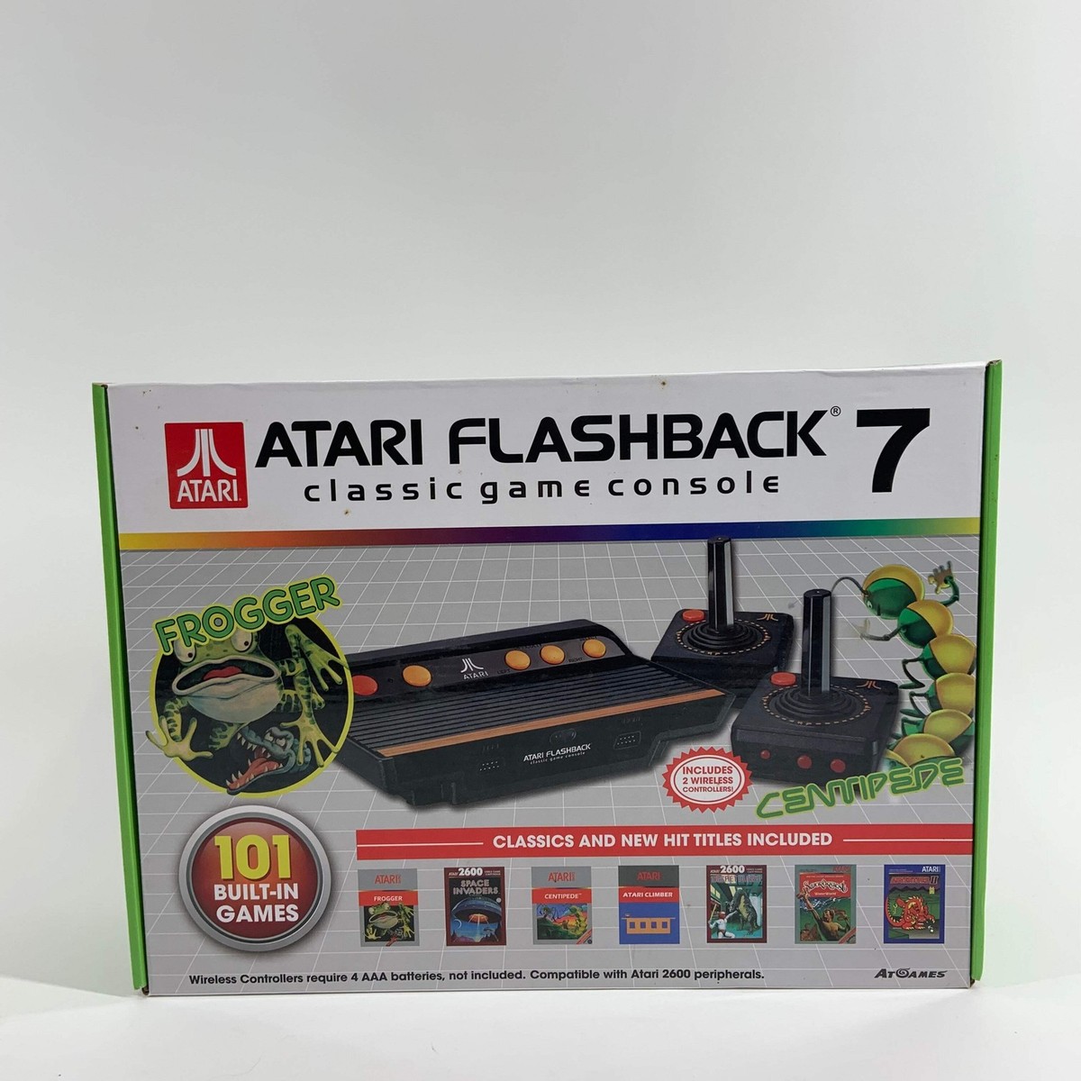 Atari Flashback 7 Classic Game Console - Black/Orange for