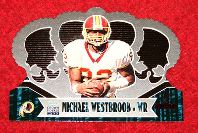 MICHAEL WESTBROOK REDSKINS 2000 CROWN ROYALE #108 LIMITED SERIES 139/144 F-3553