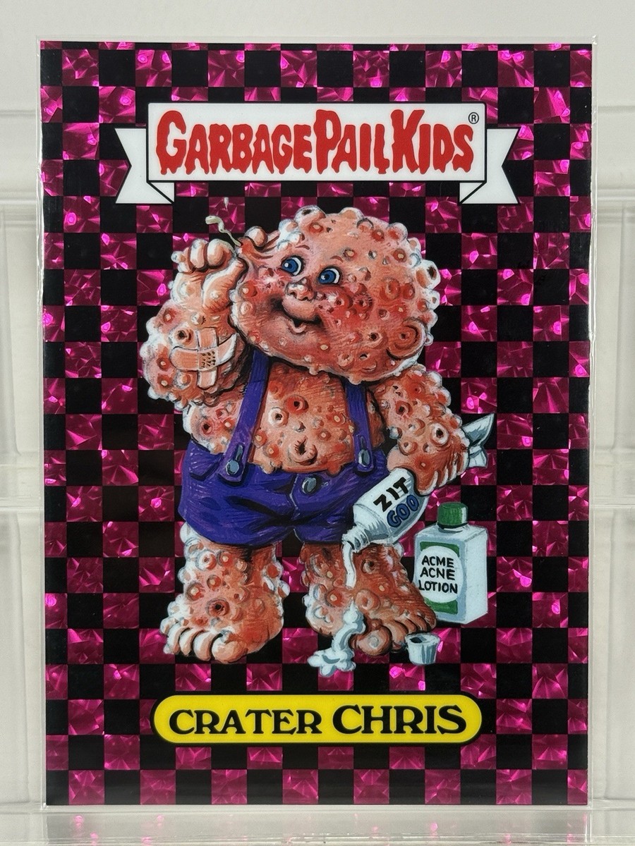 2025 Topps Garbage Pail Kids Get a Grip 5x7 Flashback Pink /85