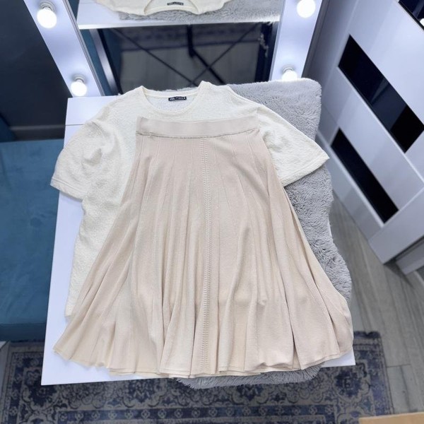Women Marc O'Polo Skirt Beige 36 / S / 44